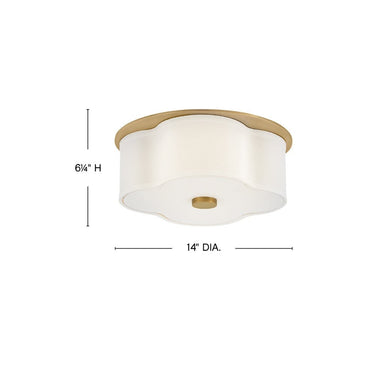 Hinkley Delaney Medium Flush Mount - HL46441 Alternative Image 9