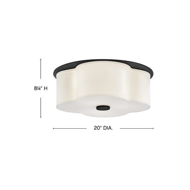 Hinkley Delaney Medium Flush Mount - HL46443 Alternative Image 1