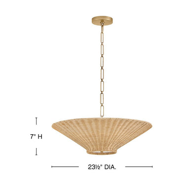 Hinkley Delia Small Convertible Chandelier Alternative Image 1