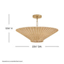 Hinkley Delia Small Convertible Chandelier Alternative Image 2