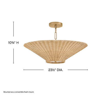 Hinkley Delia Small Convertible Chandelier Alternative Image 2