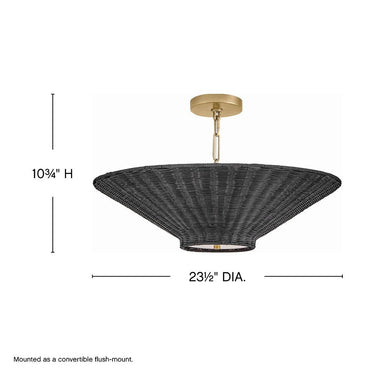 Hinkley Delia Small Convertible Chandelier Alternative Image 9