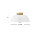 Hinkley Devon Small Flush Mount Alternative Image 1