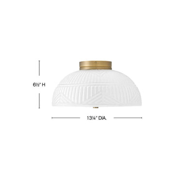 Hinkley Devon Small Flush Mount Alternative Image 1