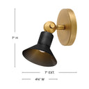 Hinkley Dom Small Adjustable LED Sconce Alternative Image 9