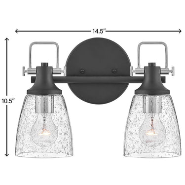 Hinkley Easton Small Two Light Vanity Wall Sconce Alternative Image 12
