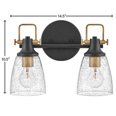 Hinkley Easton Small Two Light Vanity Wall Sconce Alternative Image 7