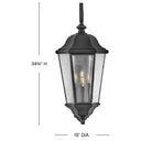 Hinkley Edgewater Outdoor Extra Large Wall Mount Lantern Alternative Image 1