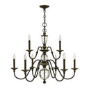 Hinkley Eleanor Medium Two Tier Chandelier Alternative Image 1