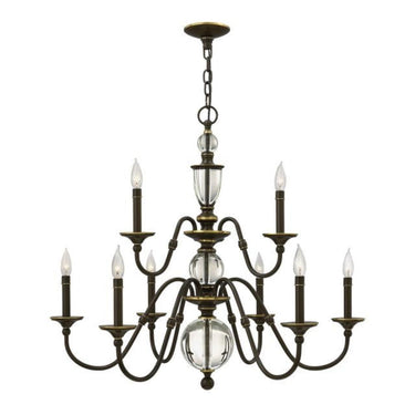 Hinkley Eleanor Medium Two Tier Chandelier Alternative Image 1