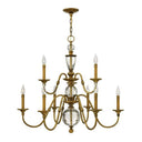 Hinkley Eleanor Medium Two Tier Chandelier 