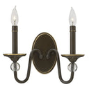 Hinkley Eleanor Small Two Light Sconce Alternative Image 5