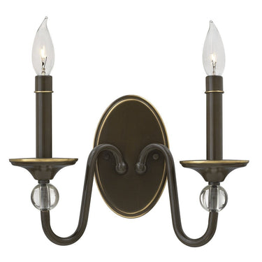 Hinkley Eleanor Small Two Light Sconce Alternative Image 5