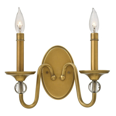 Hinkley Eleanor Small Two Light Sconce 