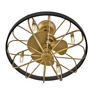 Hinkley Eli 22" LED Fandelier Alternate Image-5