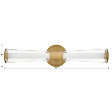 Hinkley Elin Medium LED Vanity Wall Sconce Alternative Image 9