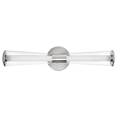 Hinkley Elin Medium LED Vanity Wall Sconce in Chrome Finish Alternative Image 2