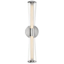 Hinkley Elin Medium LED Vanity Wall Sconce in Chrome Finish Alternative Image 4