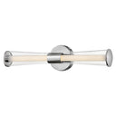 Hinkley Elin Medium LED Vanity Wall Sconce in Chrome Finish Alternative Image 6