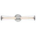Hinkley Elin Medium LED Vanity Wall Sconce in Chrome Finish 