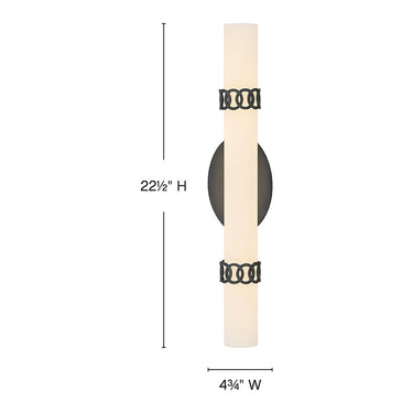 Hinkley Eliza Medium LED Vanity Wall Sconce Alternative Image 13