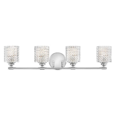 Hinkley Elle Large Four Light Vanity Wall Sconce 