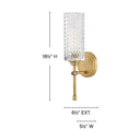 Hinkley Elle Medium Single Light Sconce Alternative Image 7