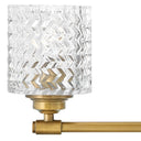 Hinkley Elle Medium Three Light Vanity Wall Sconce Alternative Image 8