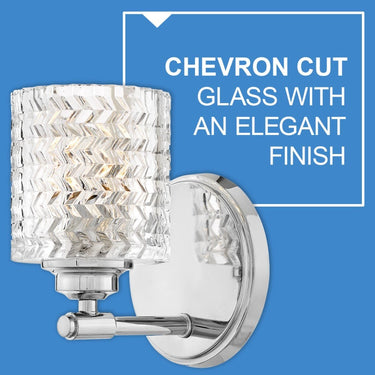 Hinkley Elle Medium Three Light Vanity Wall Sconce Alternative Image 5