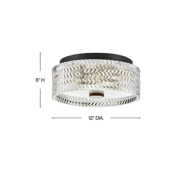Hinkley Elle Small Flush Mount Alternative Image 1