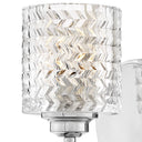 Hinkley Elle Small Single Light Vanity Wall Sconce Alternative Image 1