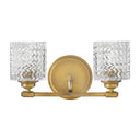 Hinkley Elle Small Two Light Vanity Wall Sconce Alternative Image 3