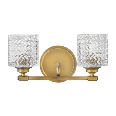 Hinkley Elle Small Two Light Vanity Wall Sconce Alternative Image 3