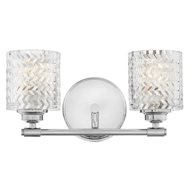Hinkley Elle Small Two Light Vanity Wall Sconce 