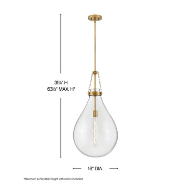 Hinkley Eloise Large Pendant Alternative Image 7
