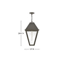 Hinkley Endsley Alternative Image 14" Outdoor Large Hanging Lantern Alternative Image 1