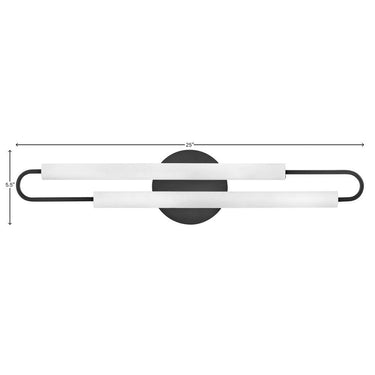 Hinkley Eos Large LED Vanity Wall Sconce Alternative Image 1