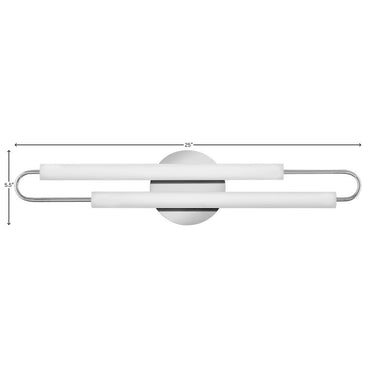 Hinkley Eos Large LED Vanity Wall Sconce Alternative Image 19