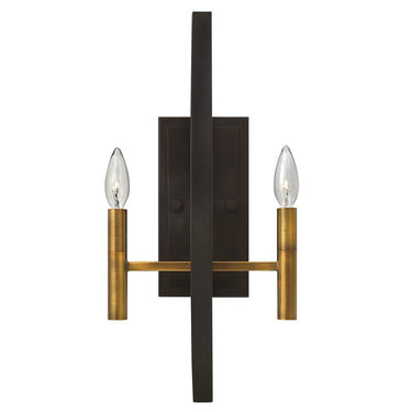 Hinkley Euclid Large Two Light Sconce 
