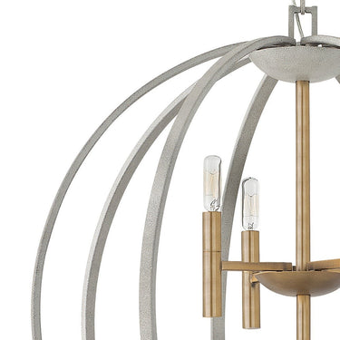 Hinkley Euclid Medium Two Tier Orb Pendant Alternative Image 2