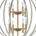 Hinkley Euclid Medium Two Tier Orb Pendant Alternative Image 3