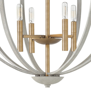 Hinkley Euclid Medium Two Tier Orb Pendant Alternative Image 4