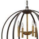 Hinkley Euclid Medium Two Tier Orb Pendant Alternative Image 6