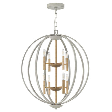 Hinkley Euclid Medium Two Tier Orb Pendant 