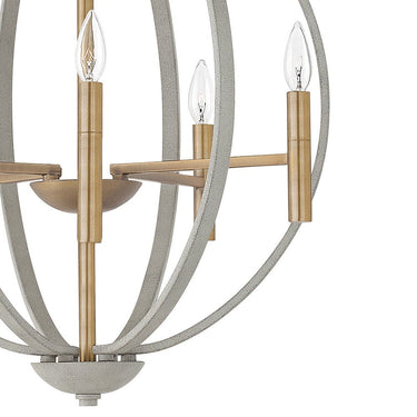 Hinkley Euclid Small Orb Chandelier Alternative Image 2