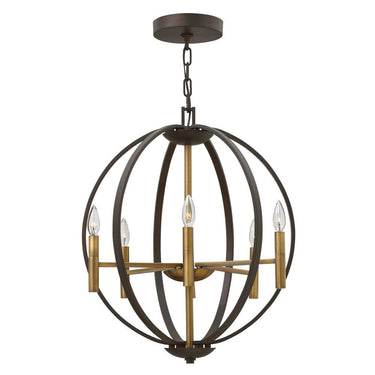 Hinkley Euclid Small Orb Chandelier Alternative Image 4