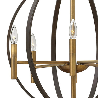 Hinkley Euclid Small Orb Chandelier Alternative Image 6