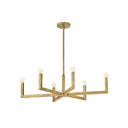 Hinkley Ezra Small Six Light Linear Pendant Alternative Image 5