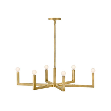 Hinkley Ezra Small Six Light Linear Pendant Alternative Image 7