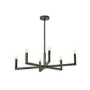 Hinkley Ezra Small Six Light Linear Pendant 